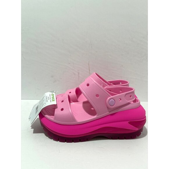 Crocs Sandals Mega Crush Matte Women's color Pink size Platform 7 NWT chunky - Picture 1 of 7